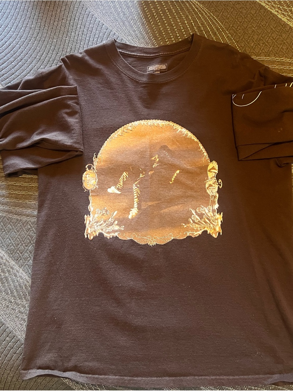 Brown Don Toliver Life Of A Don Tour Long Sleeve